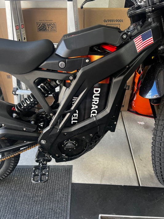 DURACELL Battery Decal for Eride Pro and other Emotos